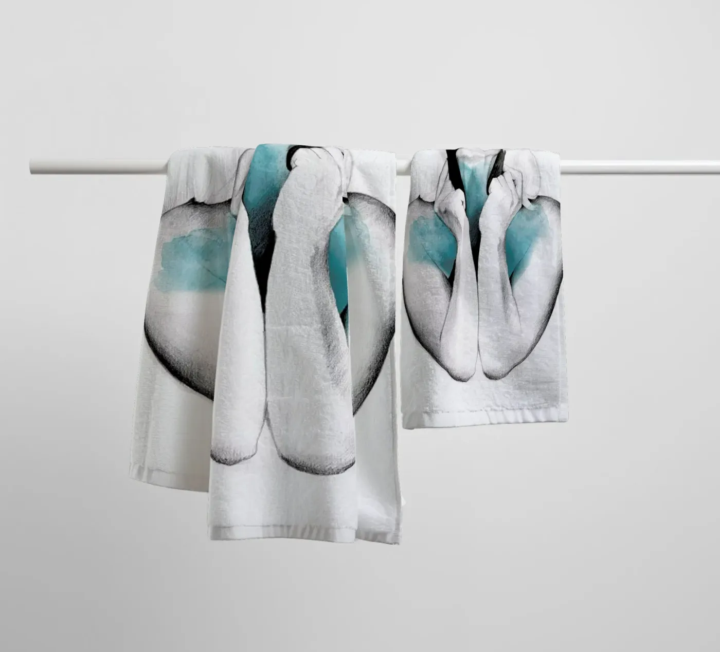 Hide I badhanddoek van Ina Stanimirova