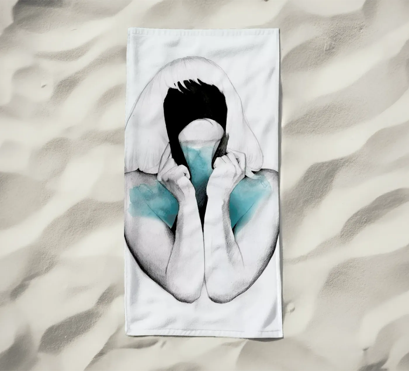 Hide I strandhanddoek van Ina Stanimirova