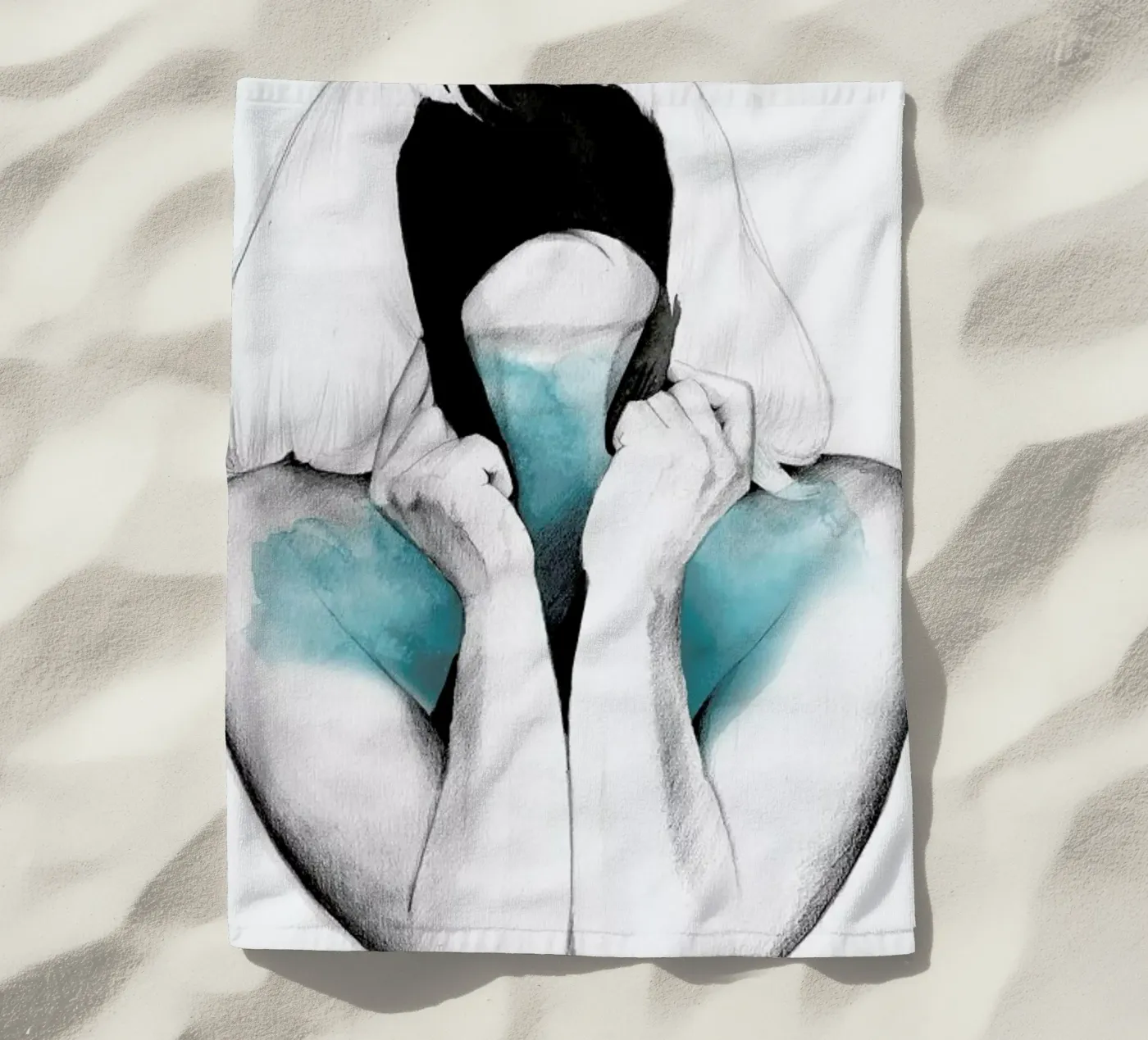 Hide I strandhanddoek van Ina Stanimirova