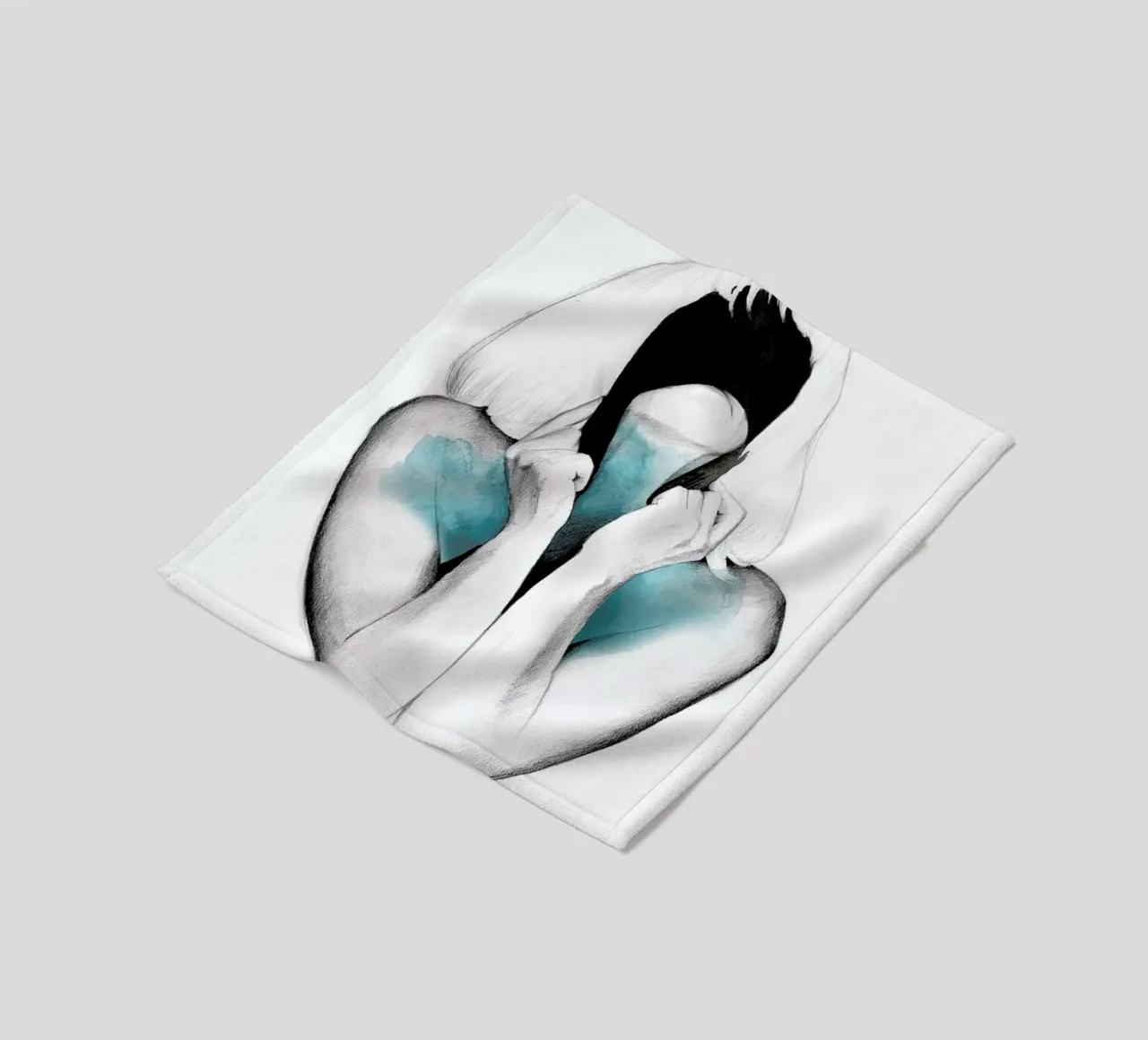 Hide I Fleecedecke von Ina Stanimirova