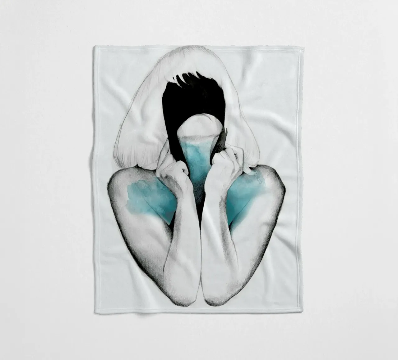 Hide I Fleecedecke von Ina Stanimirova