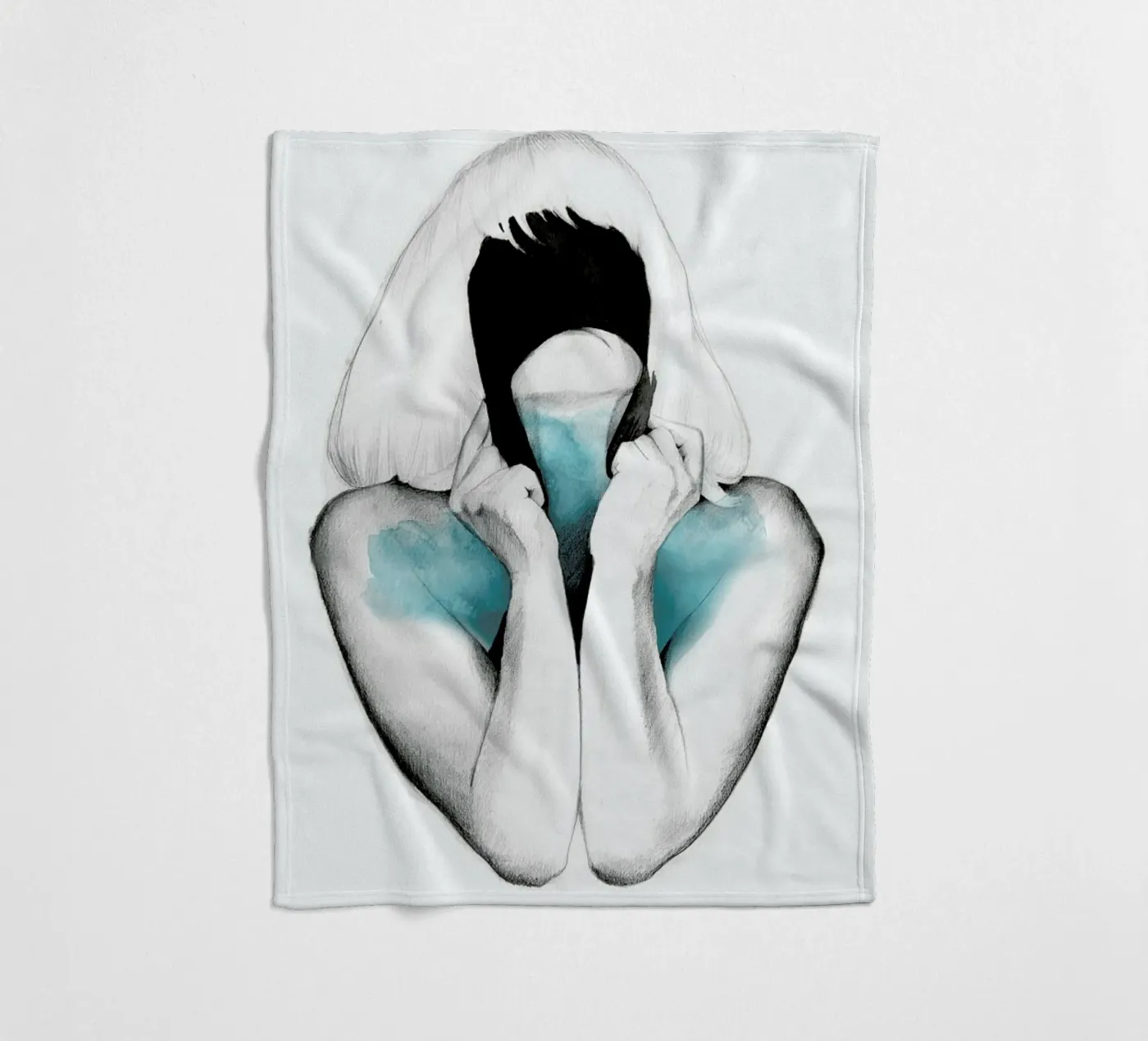 Hide I Fleecedecke von Ina Stanimirova