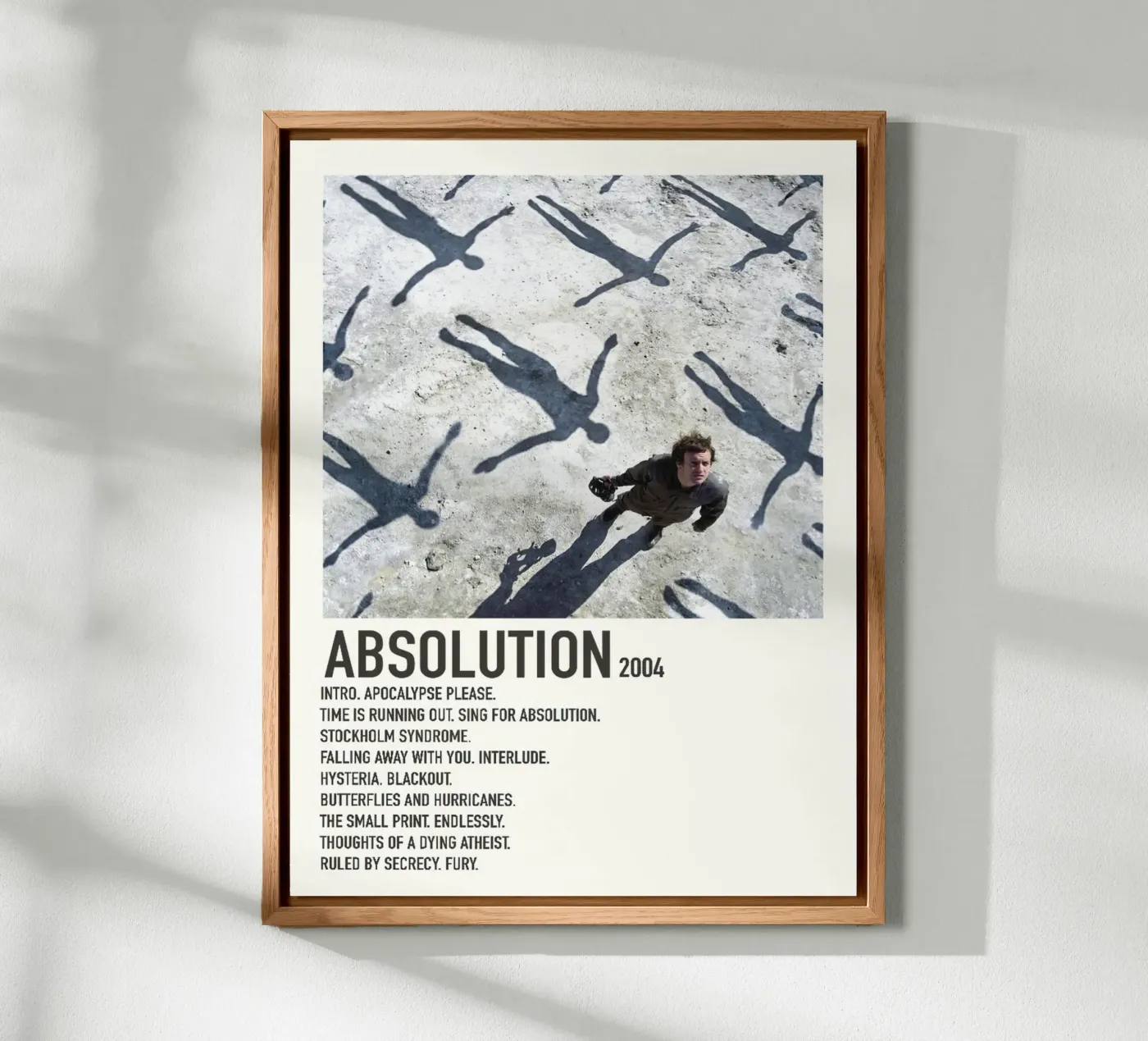 Muse Absolution Tracklists forex plate by Linda Tobrut