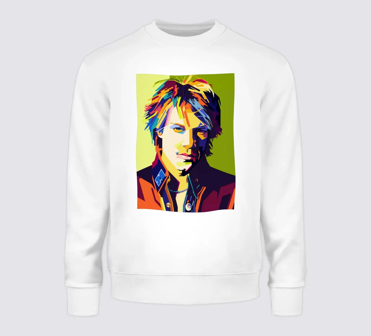 Bon Jovi WPAP Popart felpa da KP Artwork