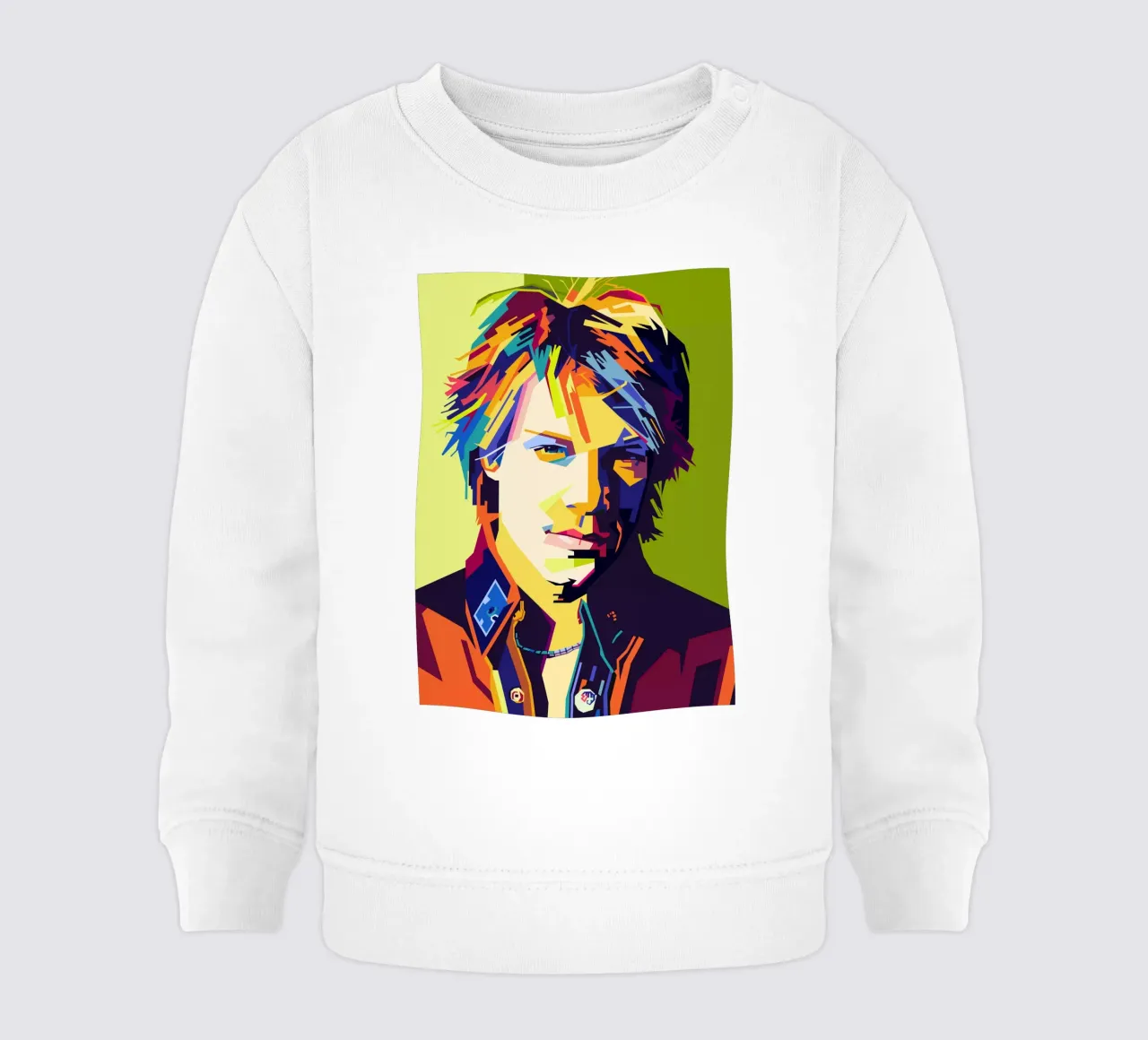 Bon Jovi WPAP Popart felpa neonato da KP Artwork