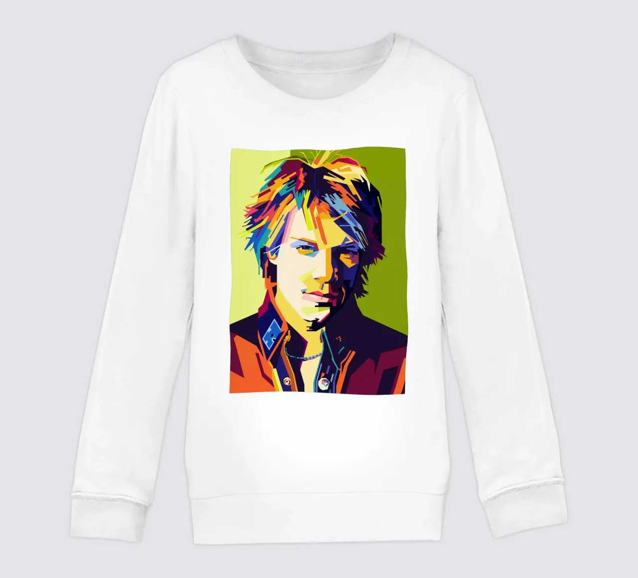 Bon Jovi WPAP Popart felpa bambino da KP Artwork