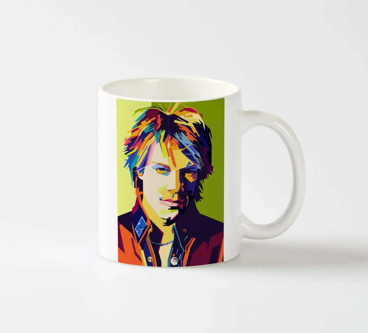 Bon Jovi WPAP Popart tazza in ceramica da KP Artwork