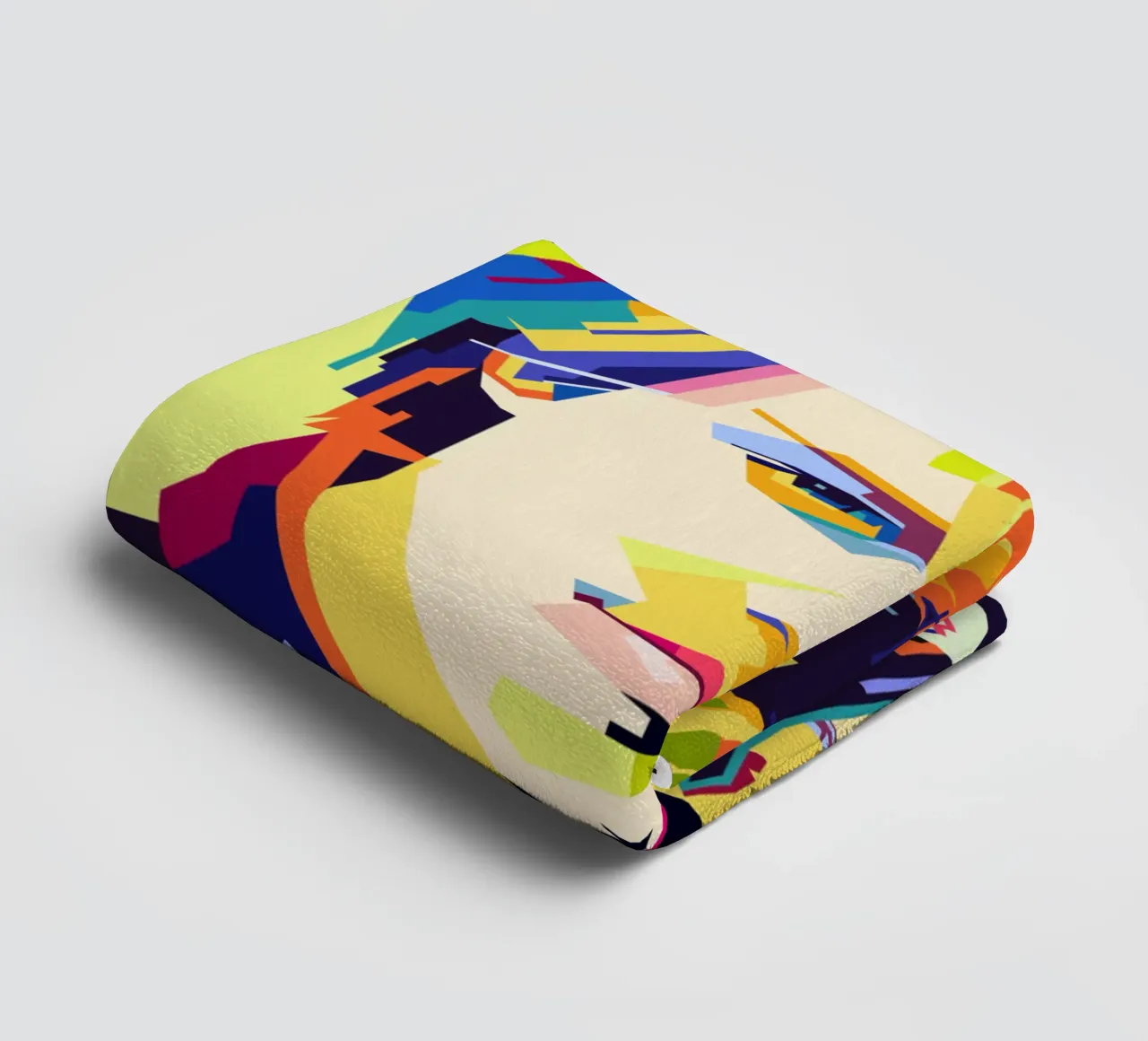 Bon Jovi WPAP Popart asciugamano da bagno da KP Artwork