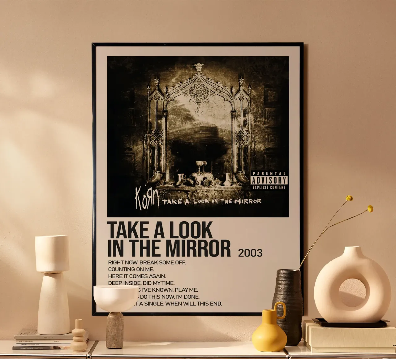 Korn Take A look In The Mirror Tracklists carta hahnemühle da Linda Tobrut