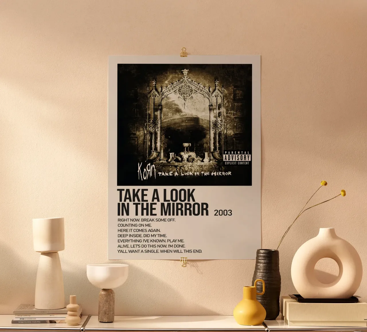 Korn Take A look In The Mirror Tracklists carta hahnemühle da Linda Tobrut