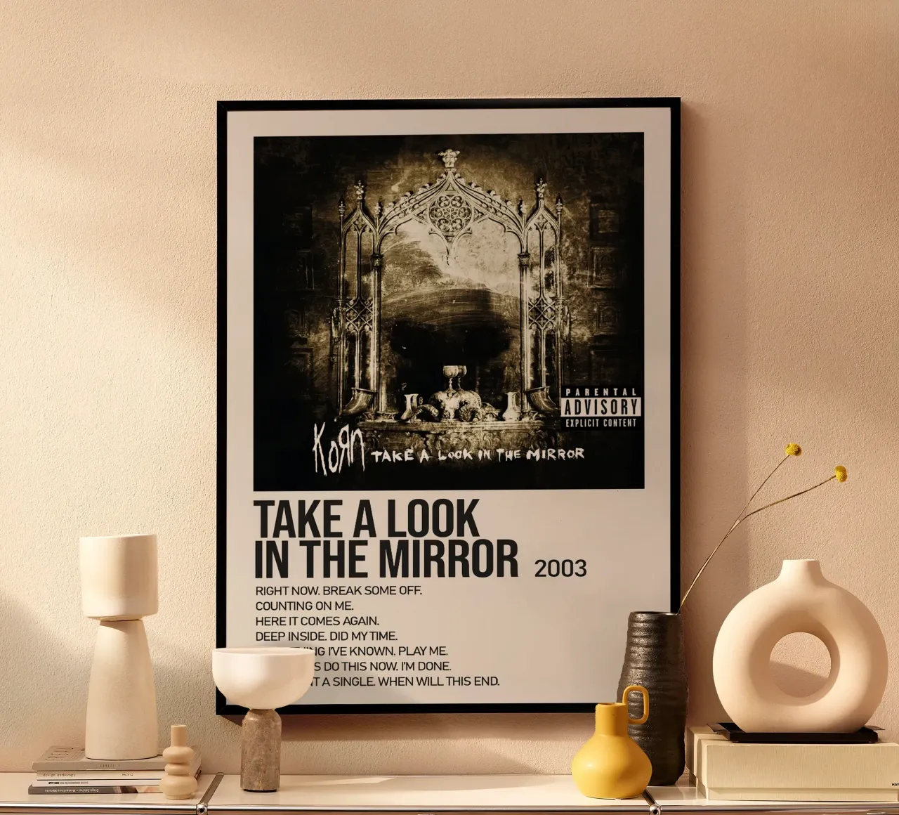 Korn Take A look In The Mirror Tracklists carta hahnemühle da Linda Tobrut