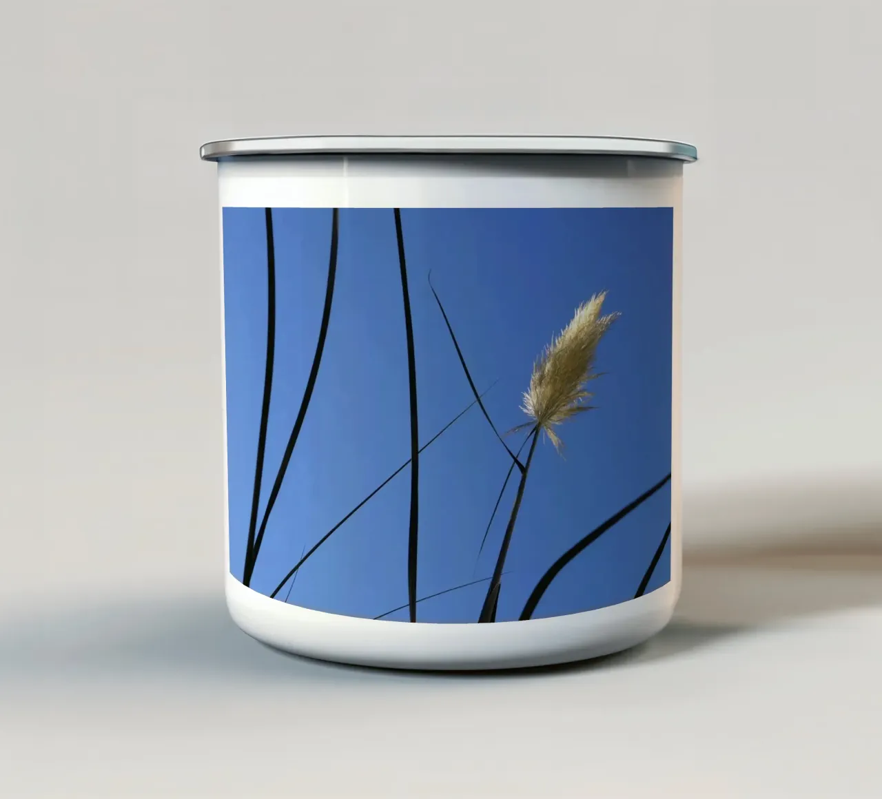 Un momento nel tempo tazza in smalto da Art Studio by Iris