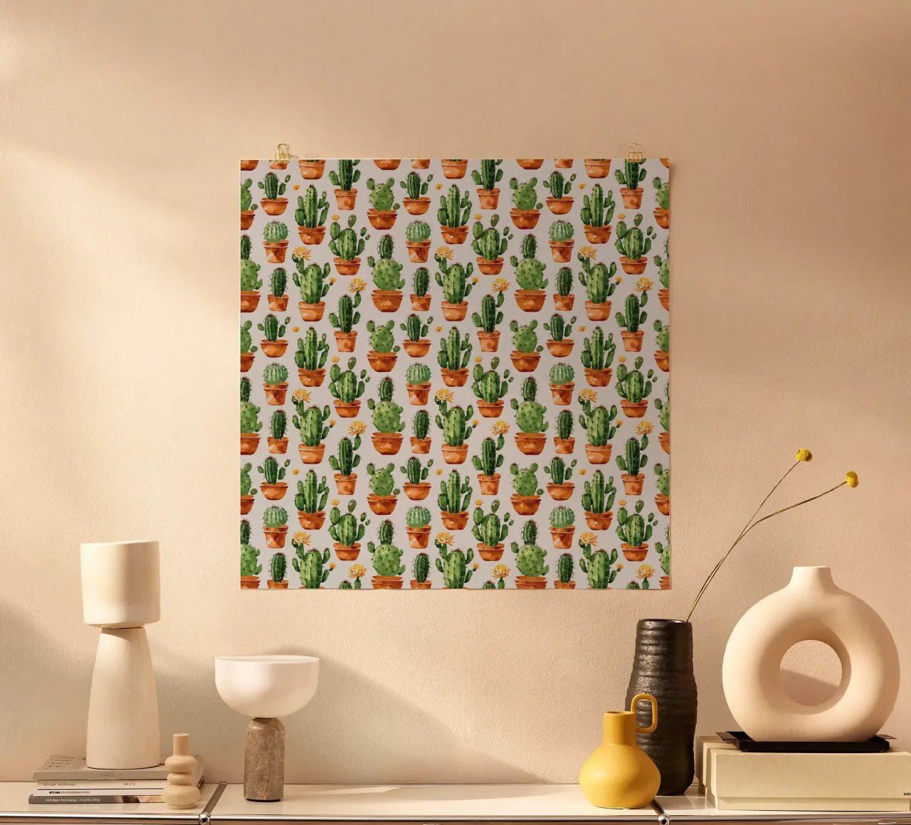 Cactus / Cactus print #2 hahnemühle de Hightown Design