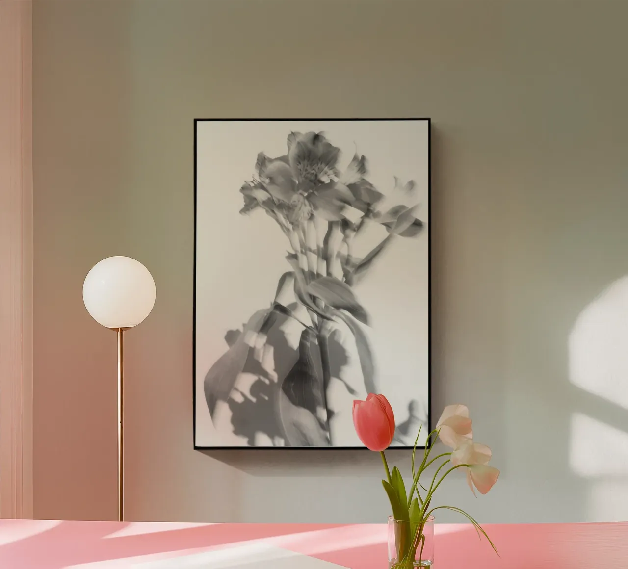 Studi sulla flora plexiglass da rafael campezato