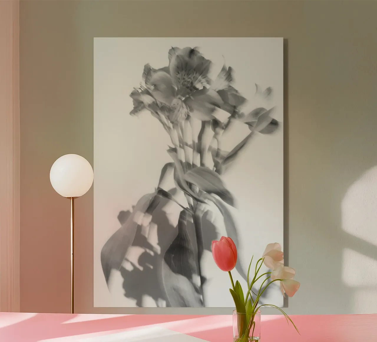 Studi sulla flora plexiglass da rafael campezato