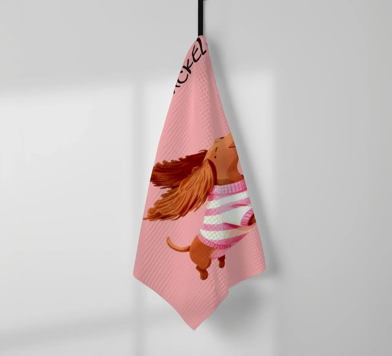 Hereingedackelt Dachshund canovaccio da cucina da EverLuvv Studio