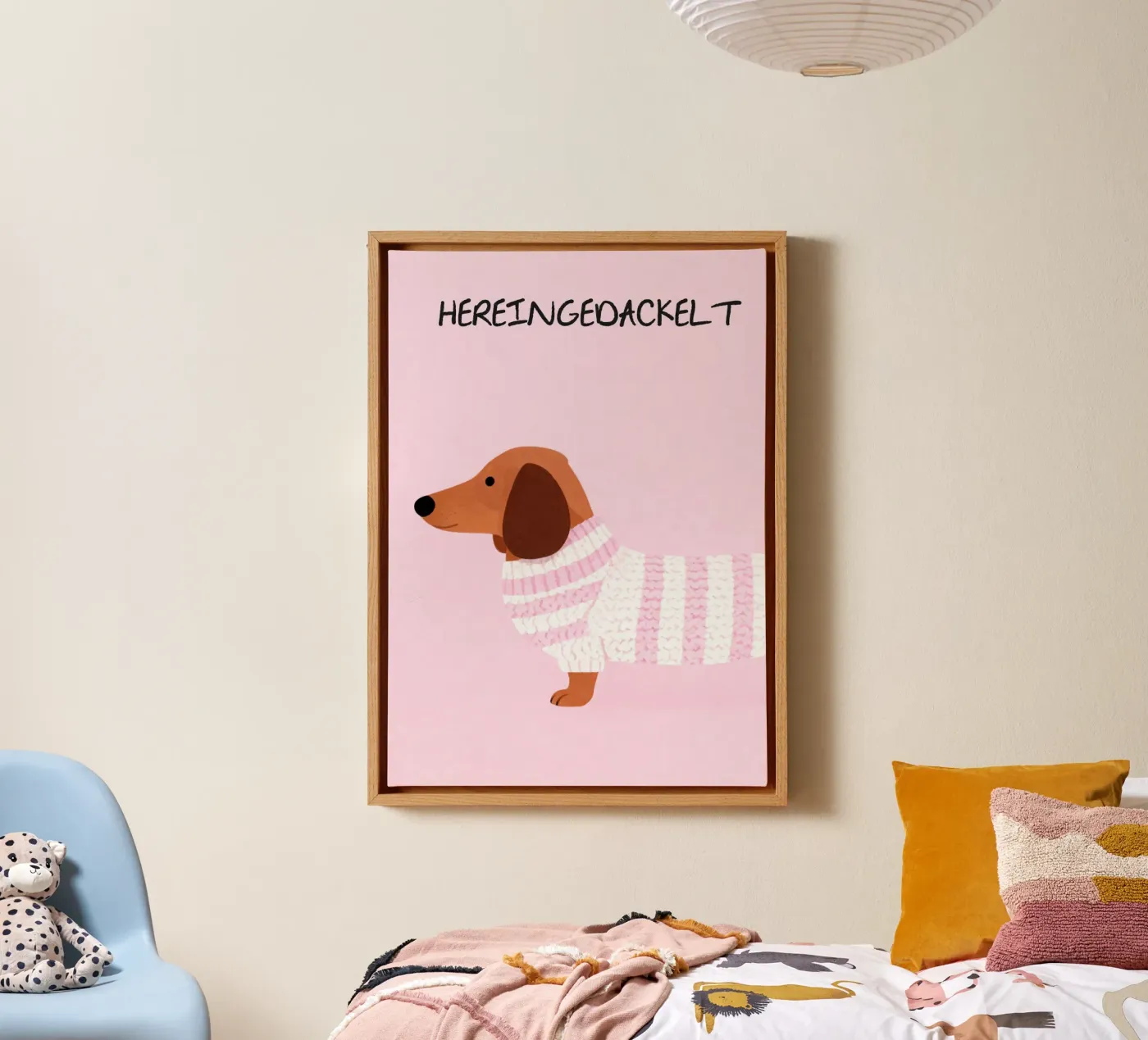 Hereingedackelt canvas van EverLuvv Studio