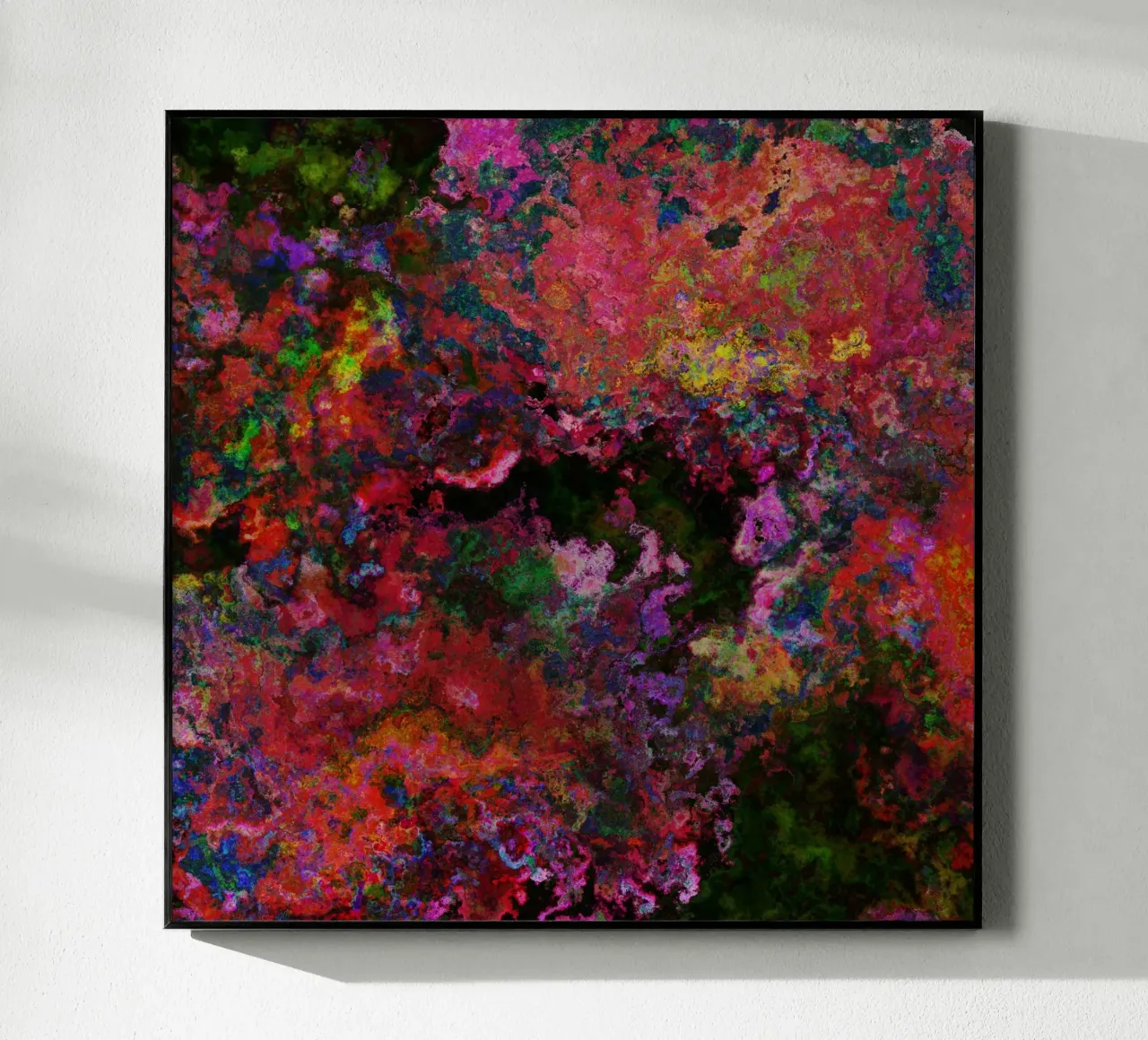 BLOOMS plexiglass da shellybremmerabstract