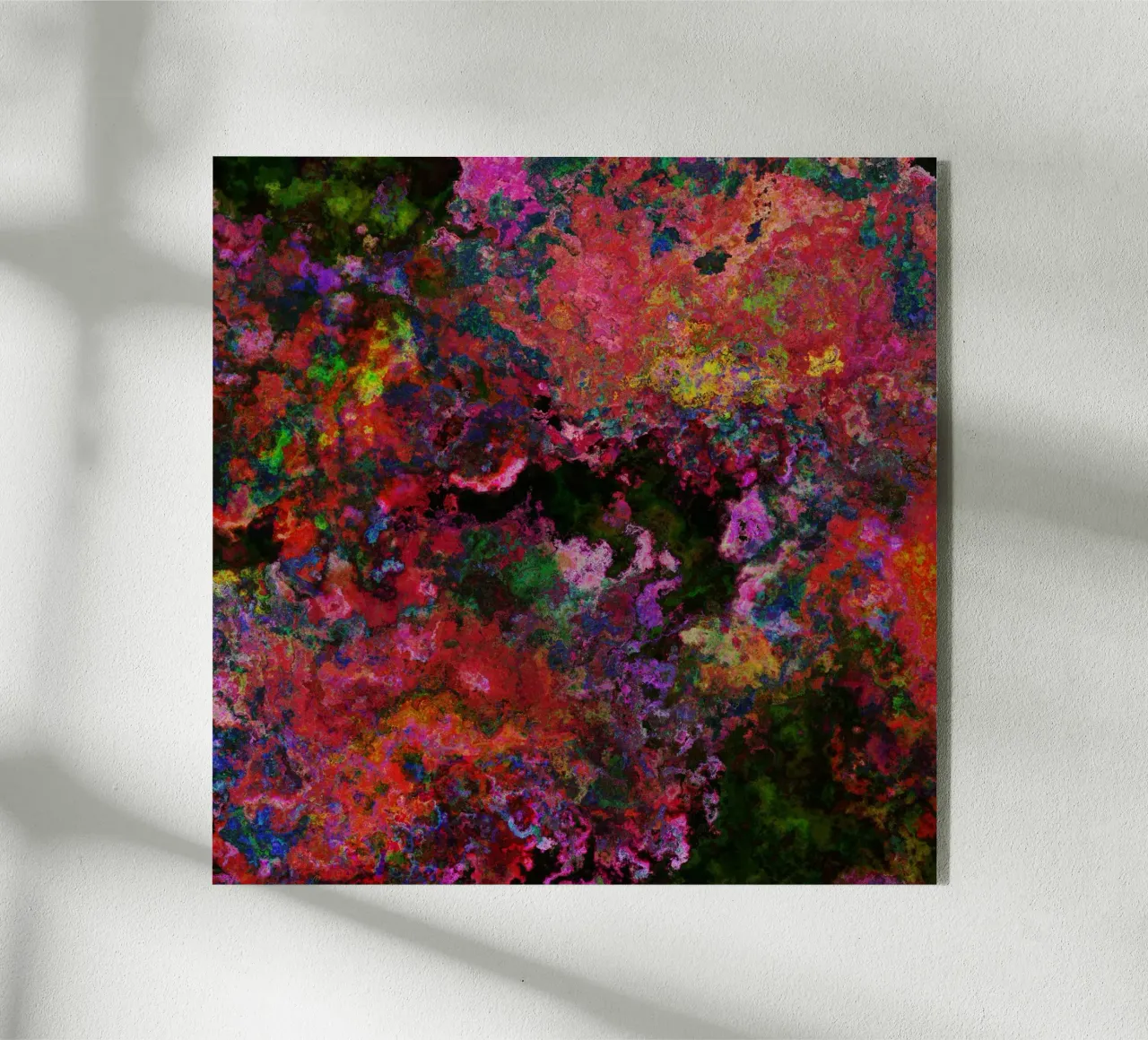 BLOOMS plexiglass da shellybremmerabstract