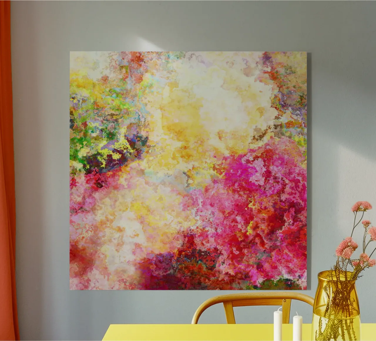 BLOSSOM plexiglass da shellybremmerabstract