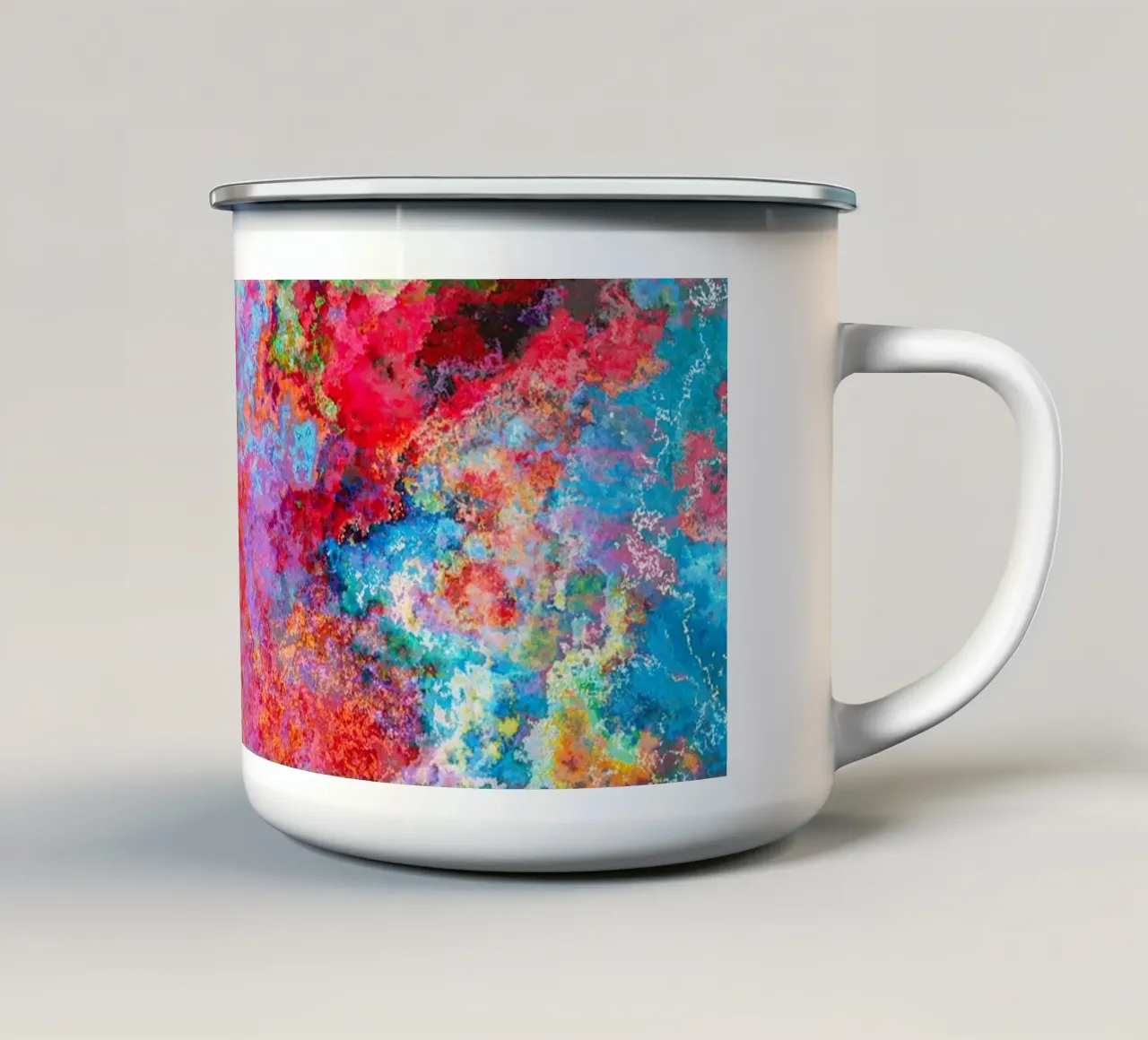 PERK tazza in smalto da shellybremmerabstract