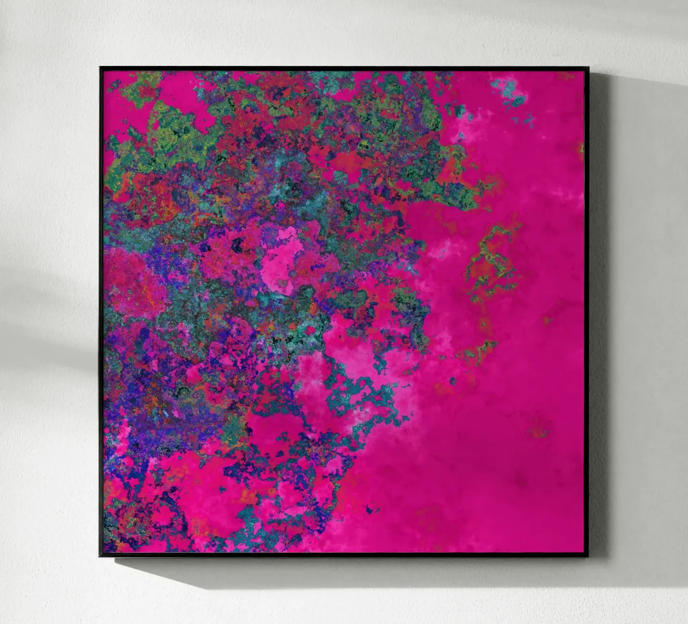 FUCHSIA DREAM acryl van shellybremmer-clouds