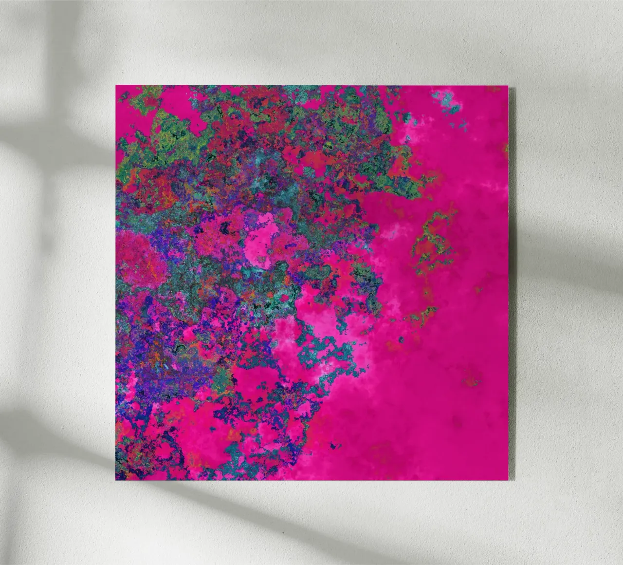 FUCHSIA DREAM plexiglass da shellybremmerabstract