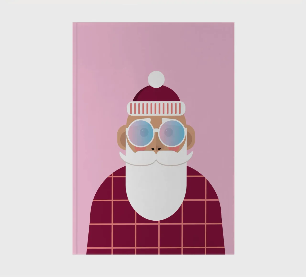 Modern Santa – Der coole Weihnachtsmann notitieboek van DARIA IVANOVNA