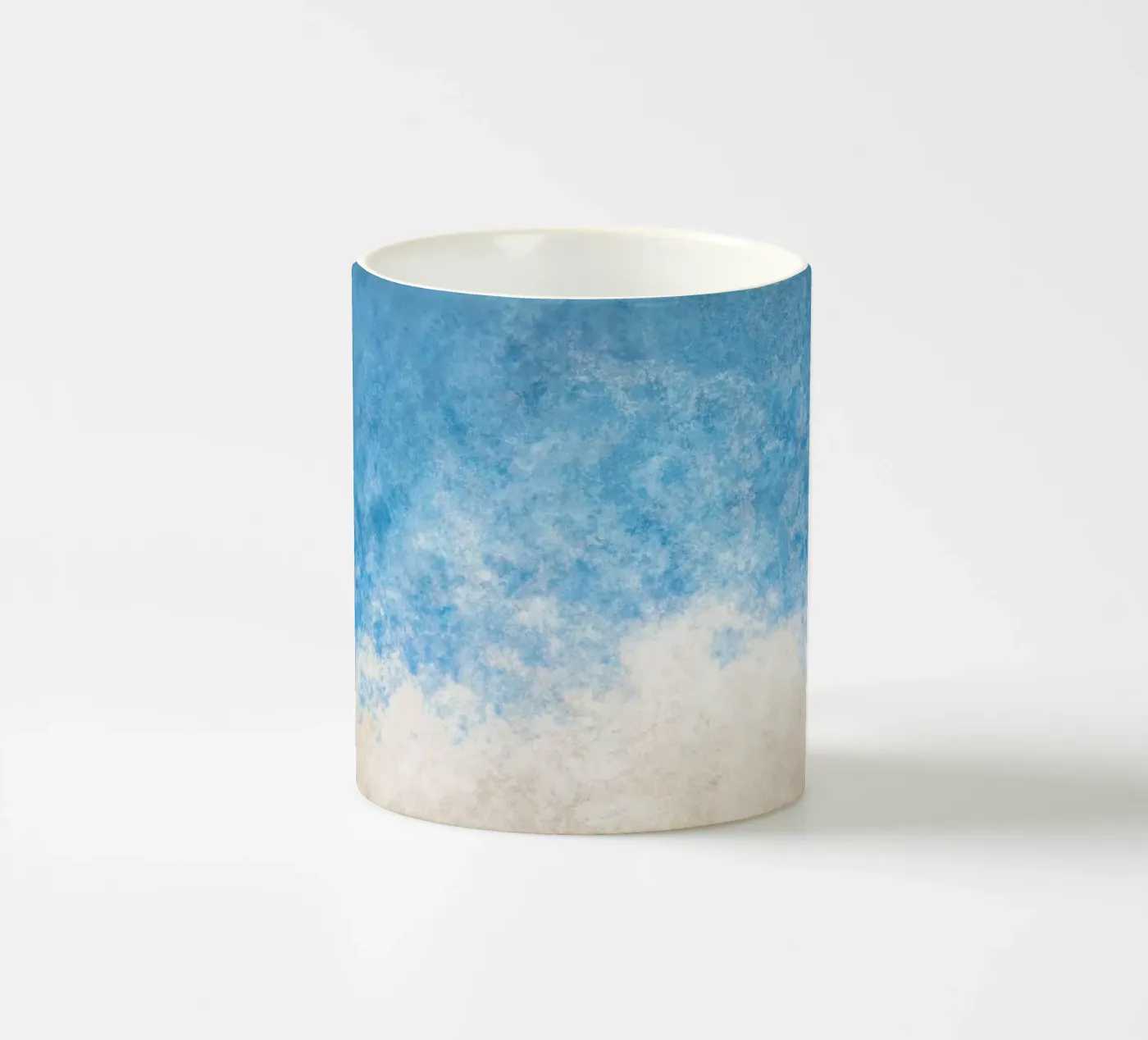 BEACH ceramic mug by shellybremmer - clouds