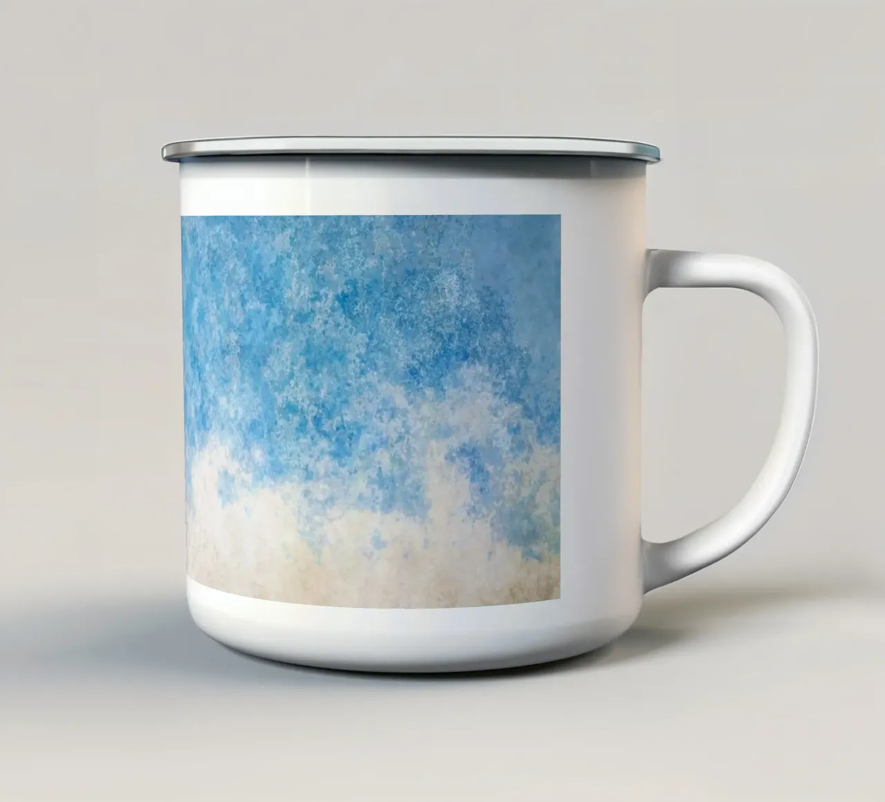 BEACH tazza in smalto da shellybremmerabstract