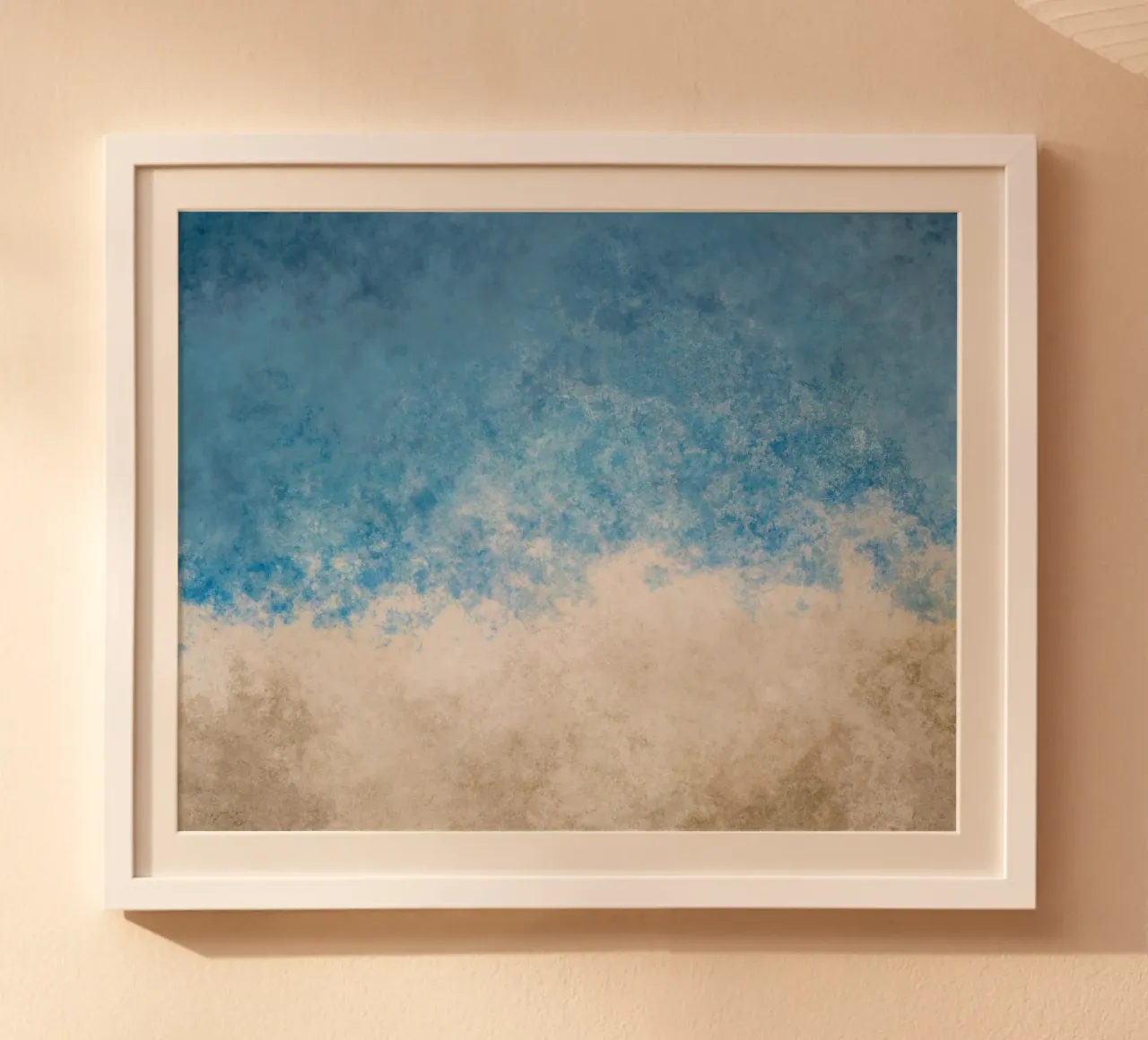 BEACH poster van shellybremmerabstract