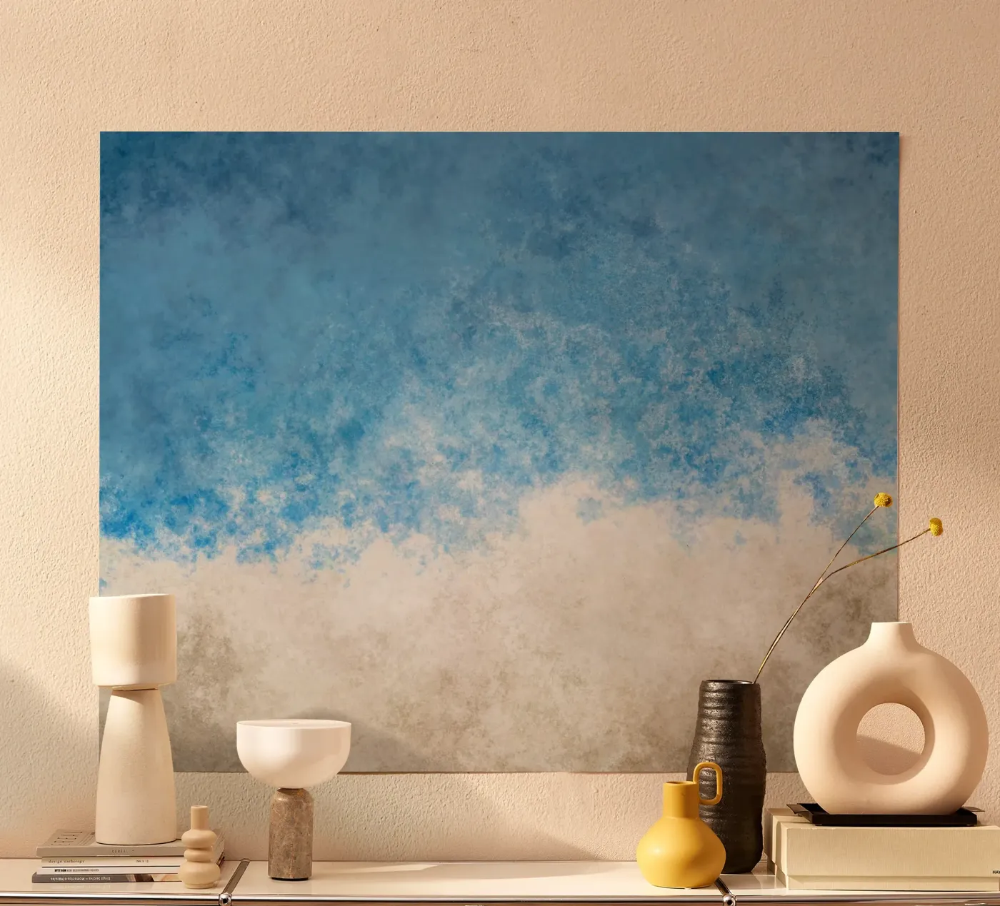 BEACH poster by shellybremmer-clouds