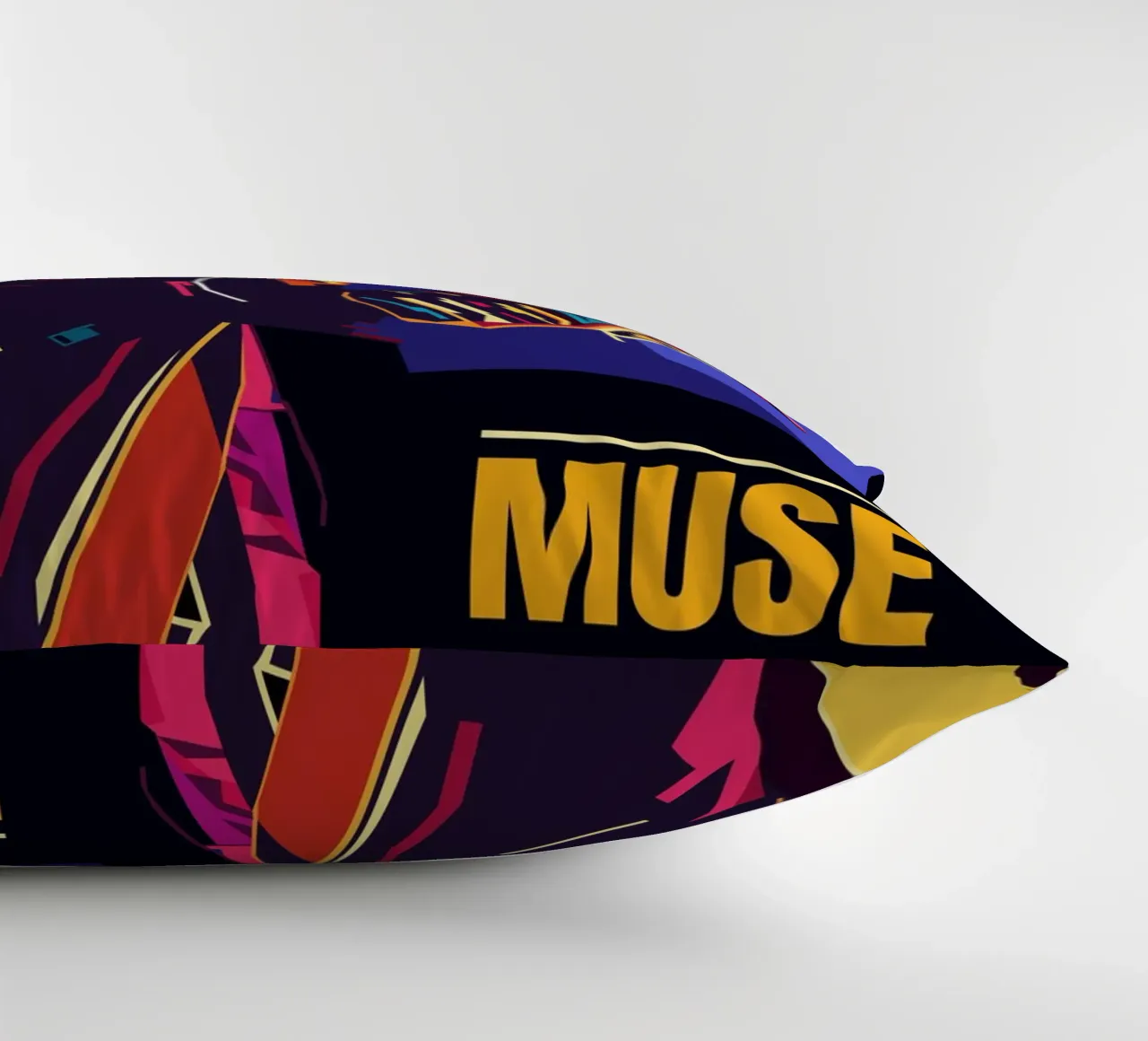 Matt Bellamy WPAP Popart cuscino da KP Artwork