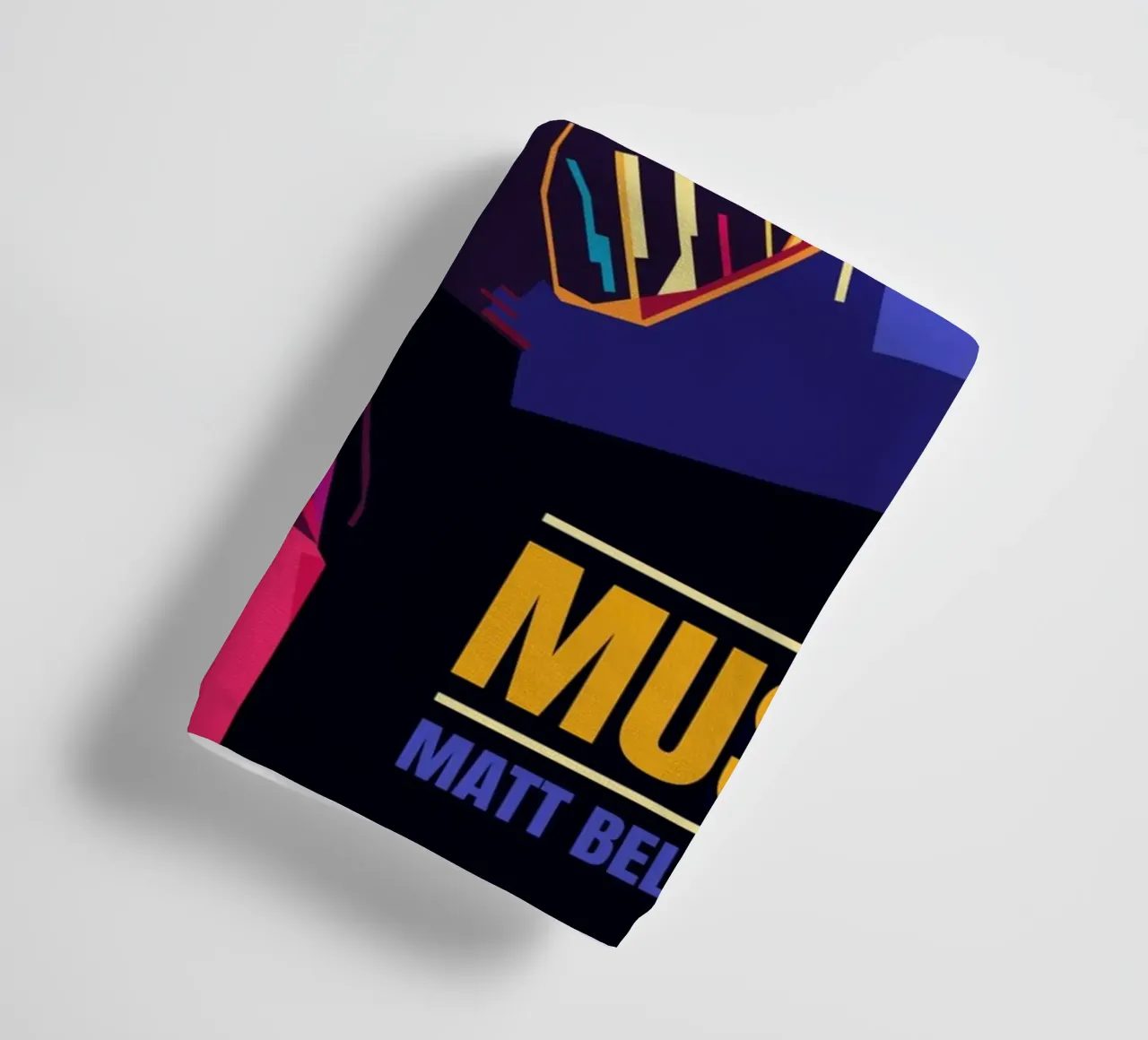 Matt Bellamy WPAP Popart asciugamano da bagno da KP Artwork