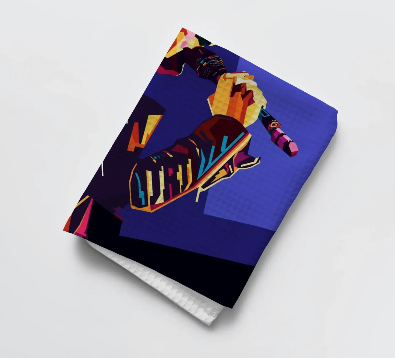 Matt Bellamy WPAP Popart torchon de KP Artwork