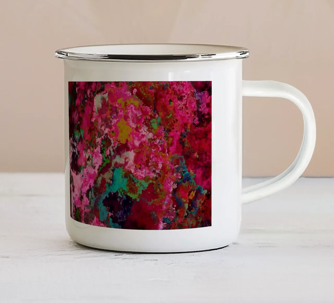 ROSE tazza in smalto da shellybremmerabstract
