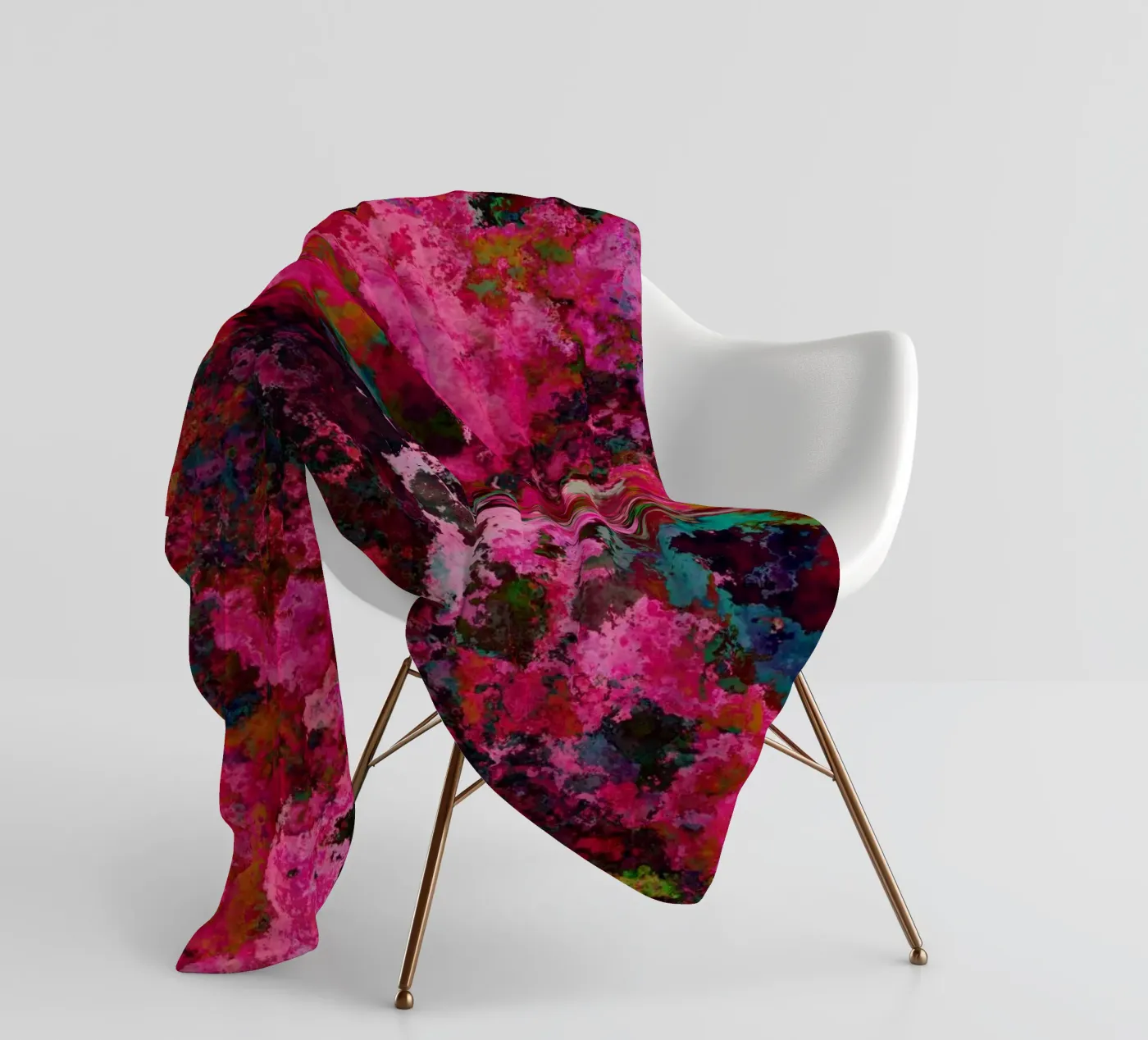 ROSE Fleecedecke von shellybremmer - clouds