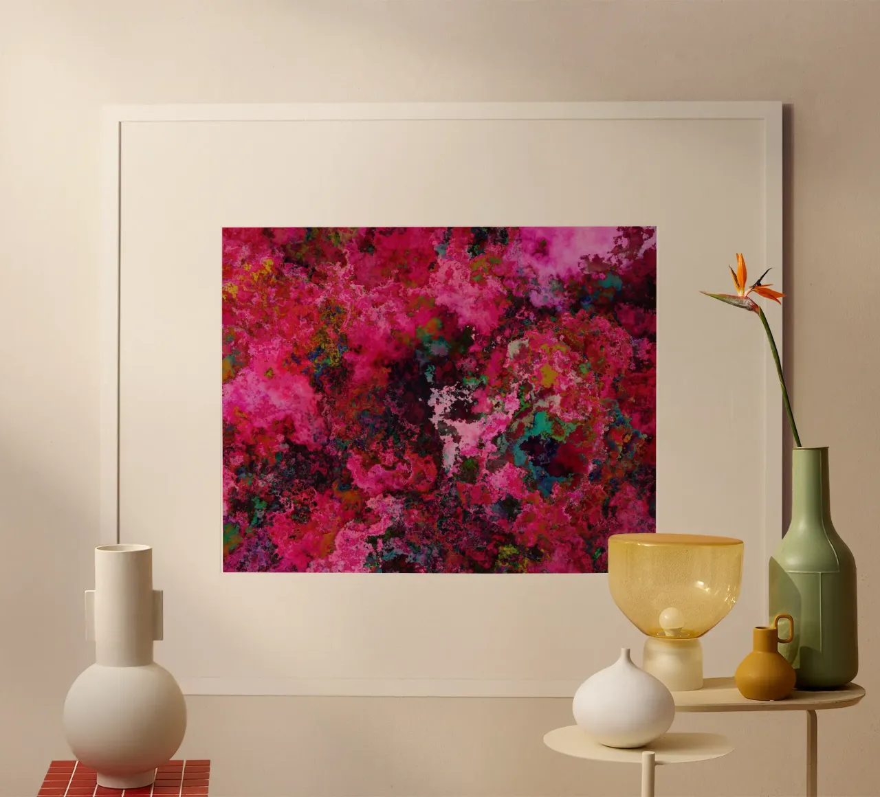 ROSE poster da shellybremmerabstract