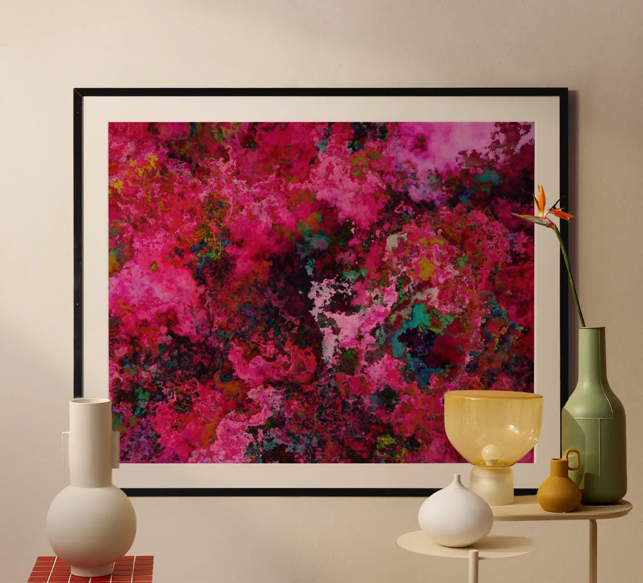 ROSE poster da shellybremmerabstract