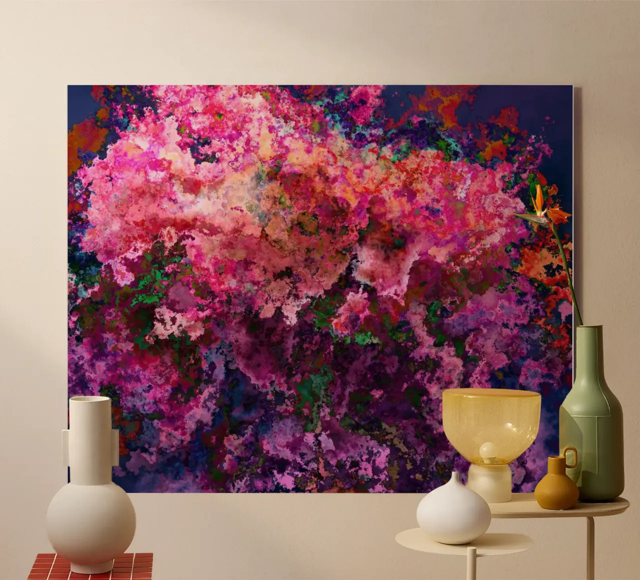 PETALS plexiglass da shellybremmerabstract