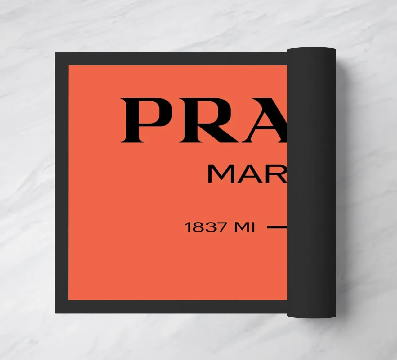 Prada Marfa – Minimal Chic Typography zerbino da EverLuvv Studio
