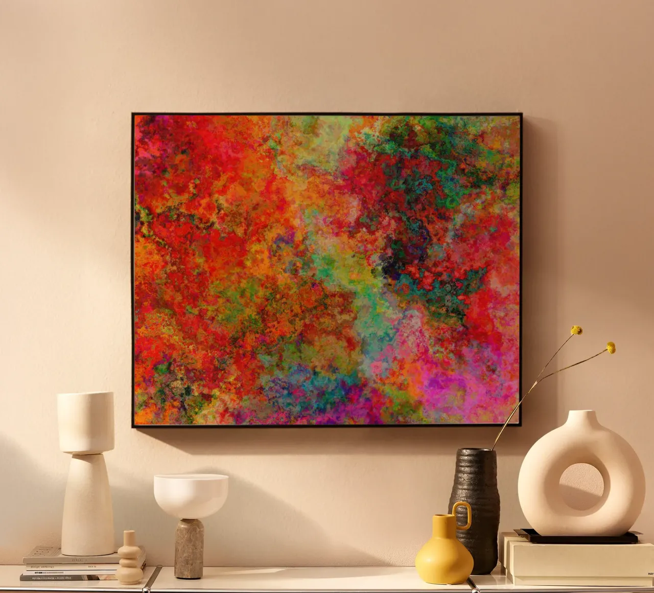 JUBILANT acryl van shellybremmerabstract