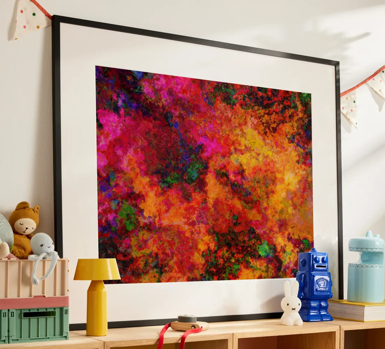 SUNRISE poster da shellybremmerabstract