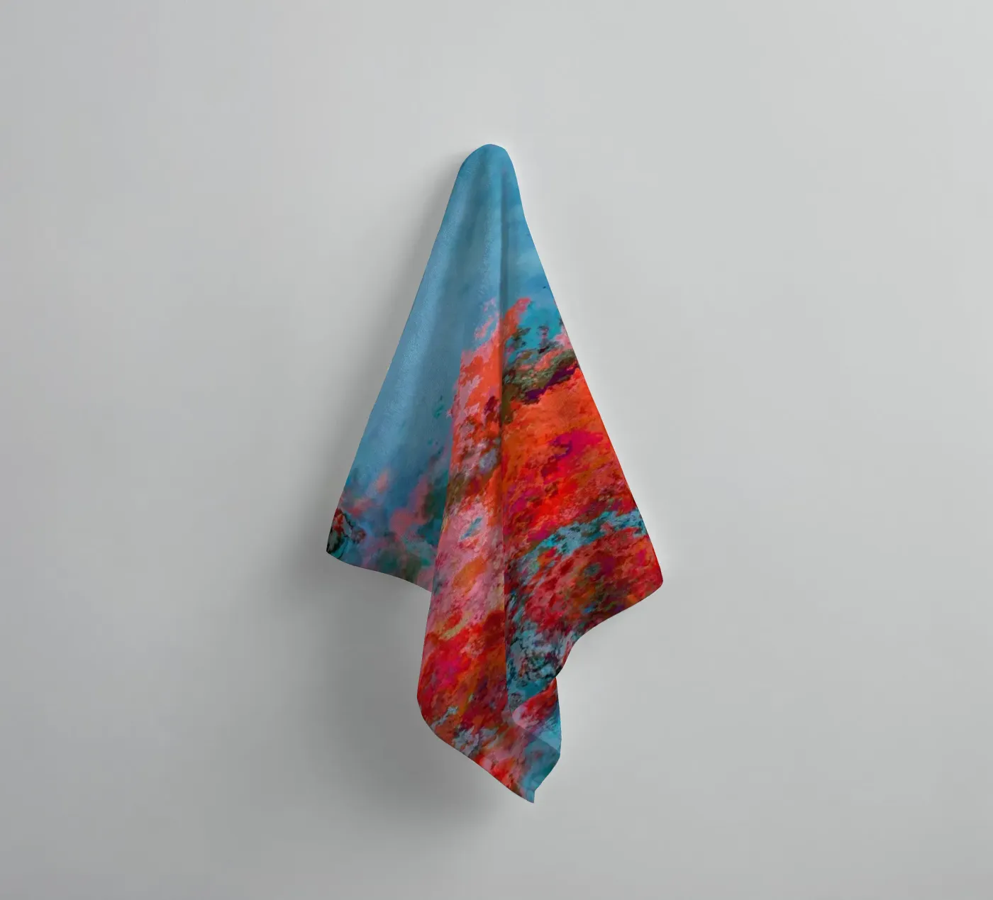 WILL towel by shellybremmer - clouds