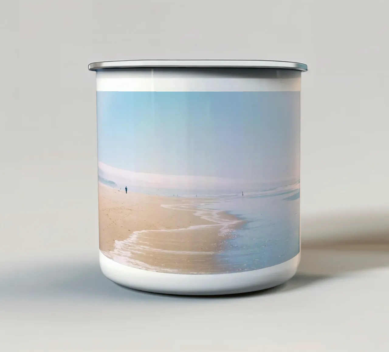 Ocean Beach San Francisco tazza in smalto da patiphotography