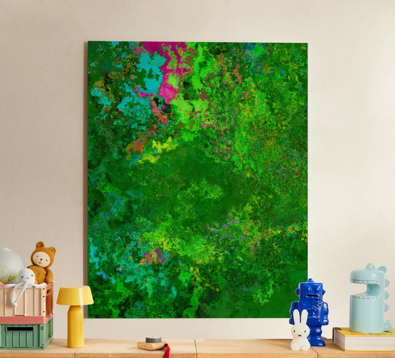 GRASS acryl van shellybremmerabstract