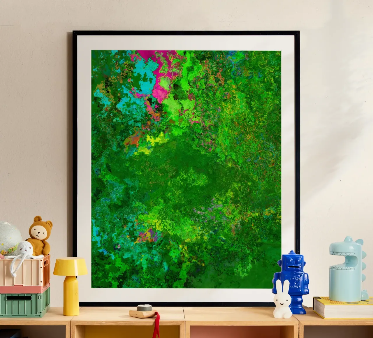 GRASS poster van shellybremmerabstract