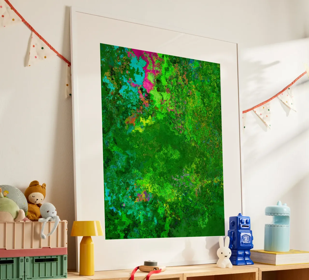 GRASS poster van shellybremmerabstract