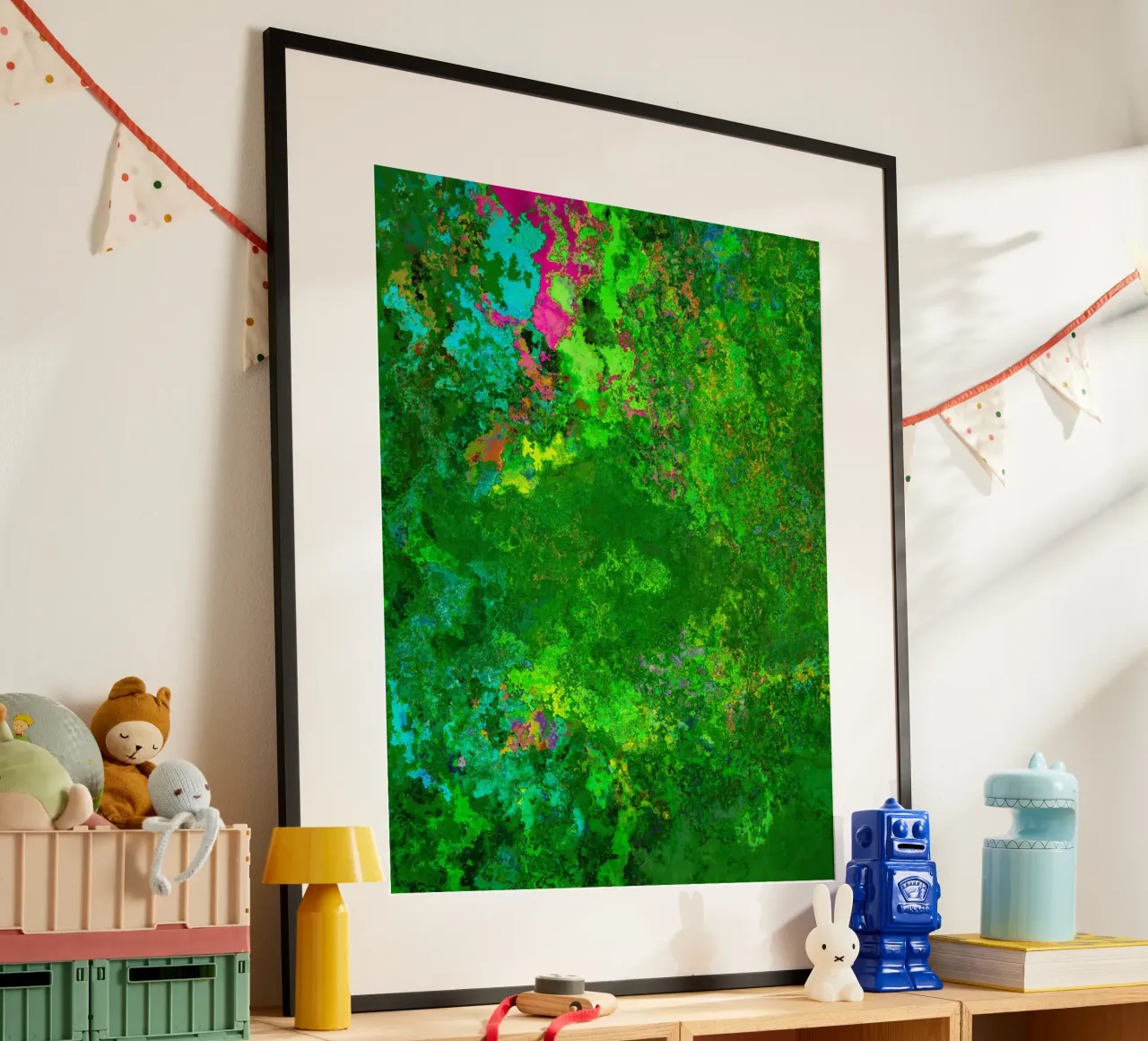 GRASS poster van shellybremmerabstract