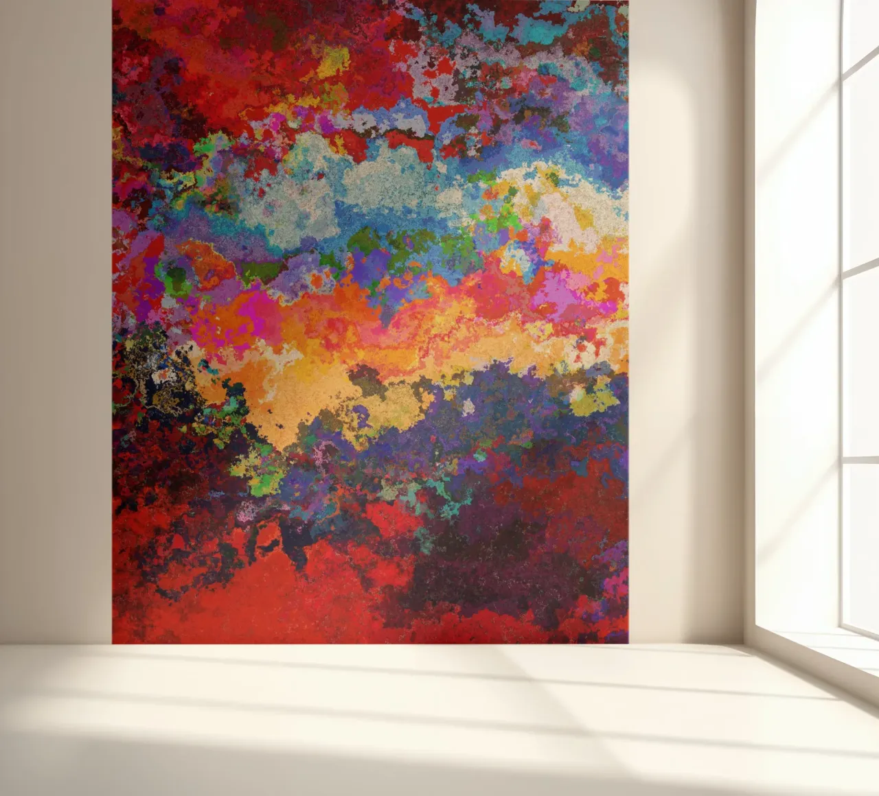 TIME fotobehang van shellybremmerabstract